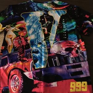 Juice Wrld x Vlone Cosmic T-Shirt Black